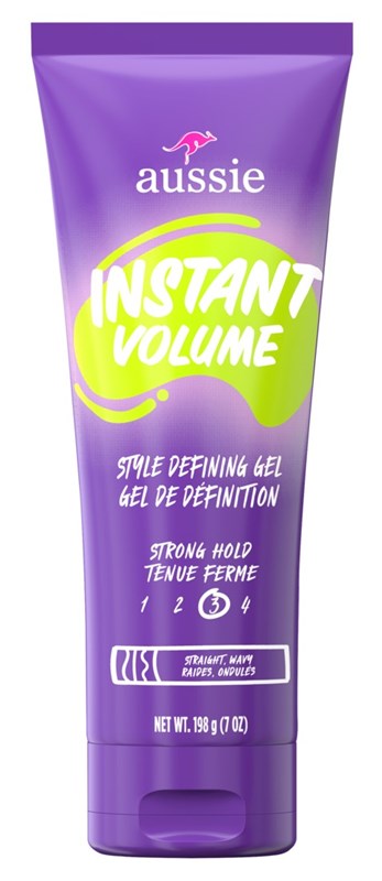 Aussie Instant Volume Style Defining Gel Strong Hold 7oz