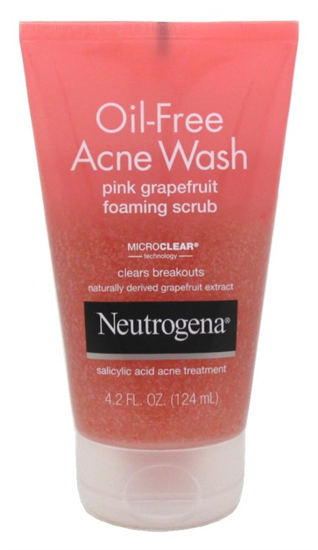 Neutrogena Acne Wash Pink Grapefruit Scrub 4.2oz
