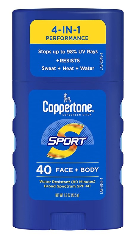 Coppertone Spf#40 Sport Stick Face + Body 1.5oz