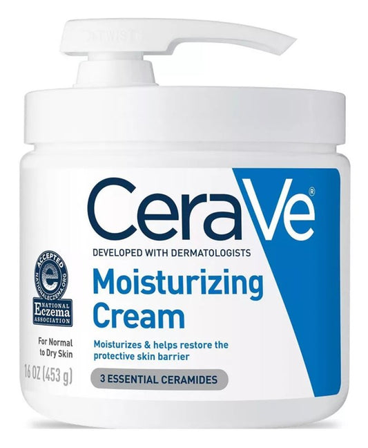Cerave Moisturizing Cream 16oz Jar With Pump