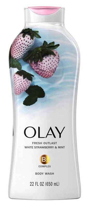 Olay Body Wash Fresh Cooling Strawberry & Mint 22oz