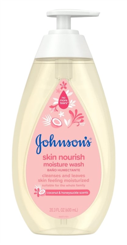 Johnsons Skin Nourish Moisture Wash Coconut/Hnysuckle 20.3oz