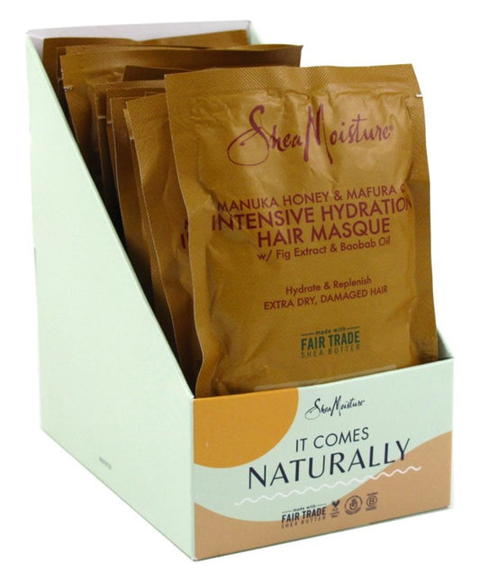 Shea Moisture Manuka Honey + Mafura Hair Masque Pks (12in)