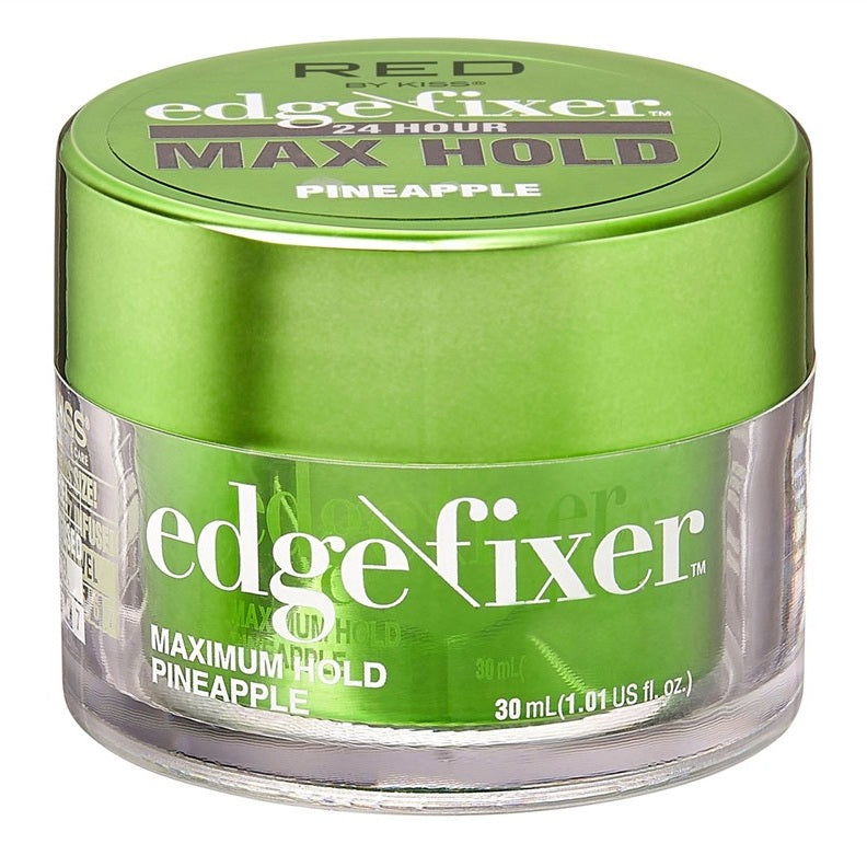 Kiss Red Edge Fixer Max Hold 24Hr Pineapple 1.1oz (8in)