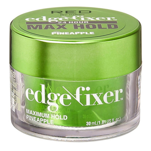 Kiss Red Edge Fixer Max Hold 24Hr Pineapple 1.1oz (8in)