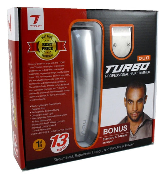 Tyche Turbo Hair Clipper Duo 13 Piece Kit
