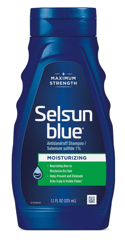 Selsun Blue Shampoo Dandruff Moisturizing 11oz