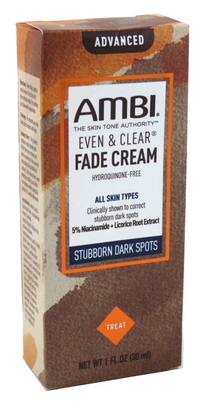 Ambi Even & Clear Fade Cream Advanced All Skin Types 1oz
