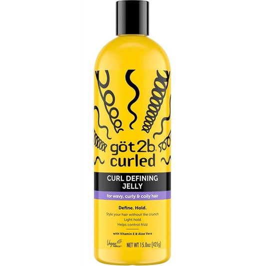 Got 2B Curled Curl Defining Jelly 15oz All Curl Types