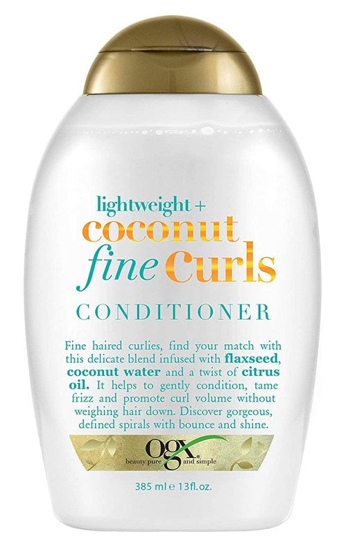 Ogx Conditioner Coconut Fine Curls 13oz