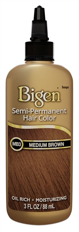 Bigen Semi-Permanent Haircolor #Mb3 Medium Brown 3oz