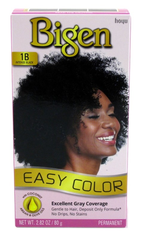 Bigen Easy Color #1B Intense Black Kit
