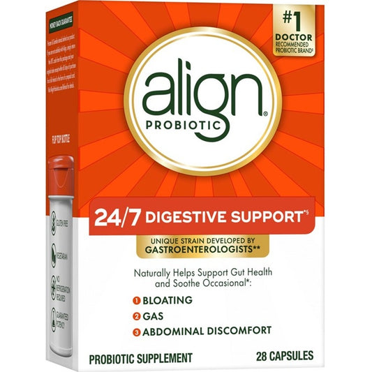 Align Probiotic Supplement Digestive Support 28 Capsules
