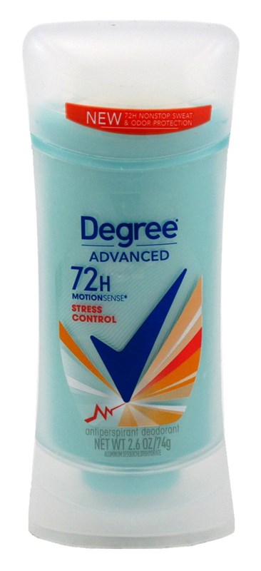 Degree Deodorant 2.6oz Womens Motion Sense Stress Control