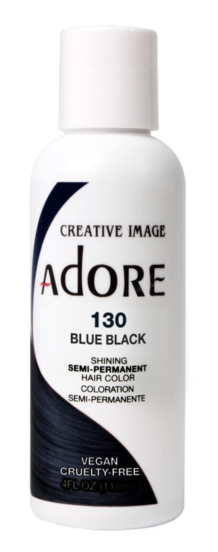 Adore Semi-Permanent Haircolor #130 Blue Black 4oz