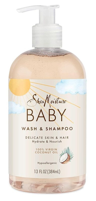Shea Moisture Baby Wash And Shampoo Hydrate & Nourish 13oz