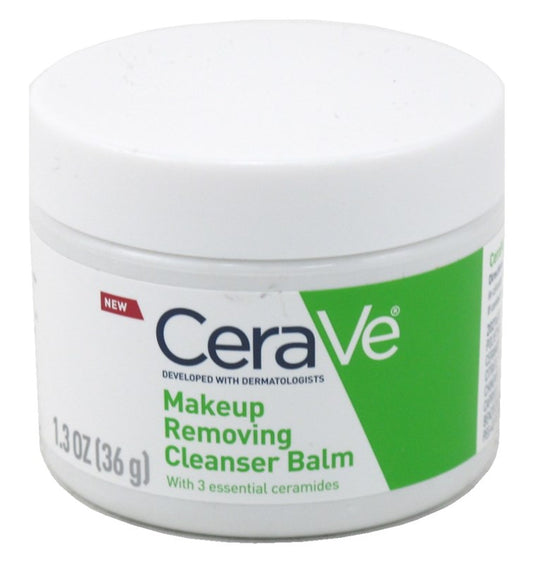 Cerave Makeup Remover Cleanser Balm 1.3oz Jar