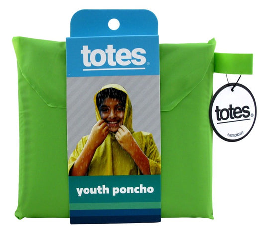 Totes Poncho Youth Size Assorted Colors