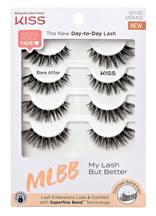 Kiss My Lash But Better Multi- Pack Bare Affair 4-Pair