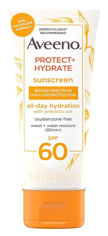Aveeno Spf#60 Protect+Hydrate Sunscreen All Day Lotion 3oz