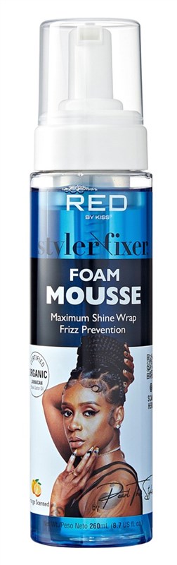 Kiss Red Styler Fixer Foam Mousse 8.7oz