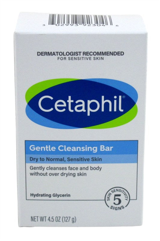 Cetaphil Gentle Cleansing Bar 4.5oz