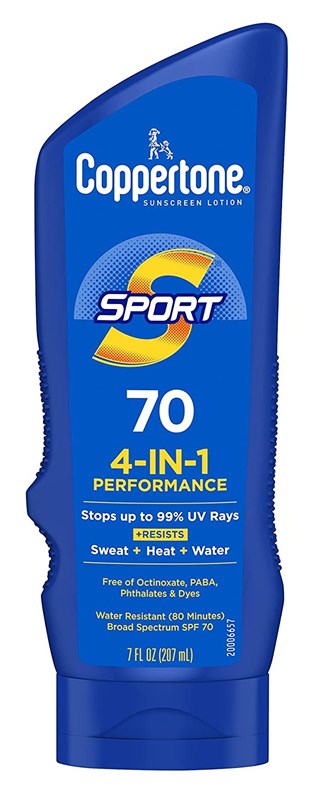 Coppertone Spf#70 Sport 4-In-1 Performance Lotion 7oz