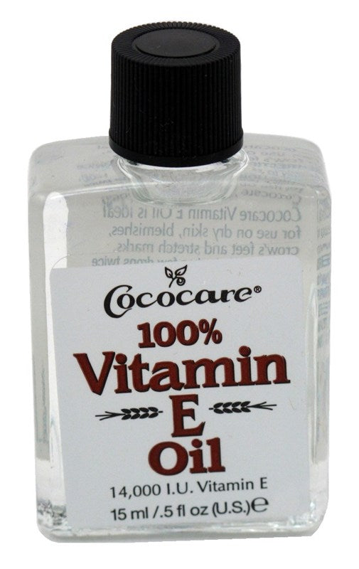 Cococare 100% Vitamin E Oil 14000 I.U. 0.5oz