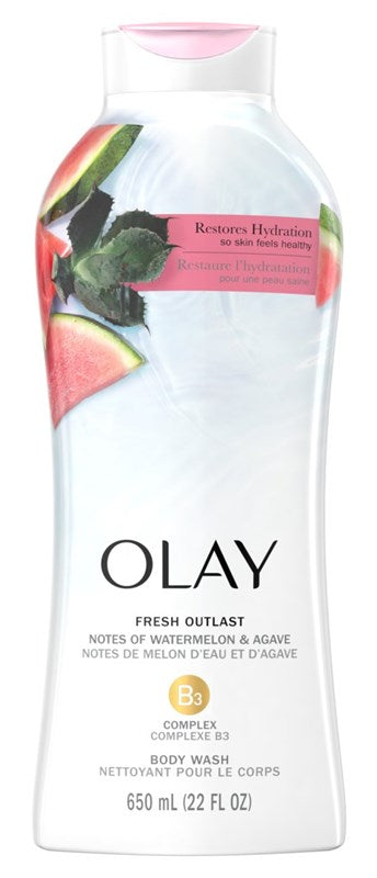 Olay Body Wash Fresh Water Melon And Agave 22oz