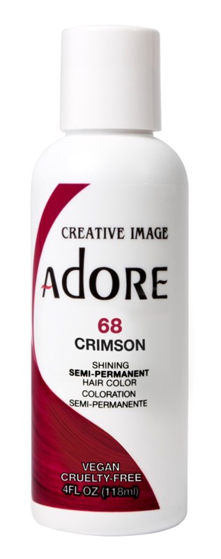 Adore Semi-Permanent Haircolor #068 Crimson 4oz