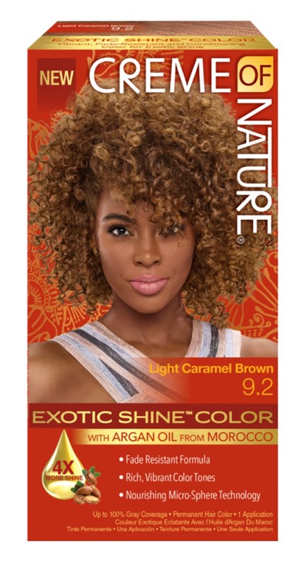 Creme Of Nature Color #9.2 Light Caramel Brown Extc Shine
