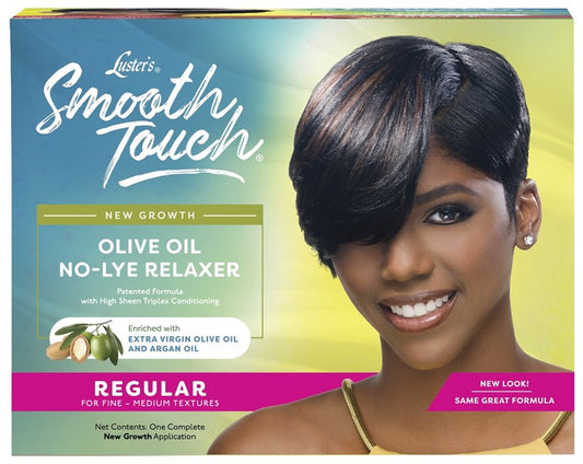 Lusters Smooth Touch Olive Oil Relaxer Kit Reg
