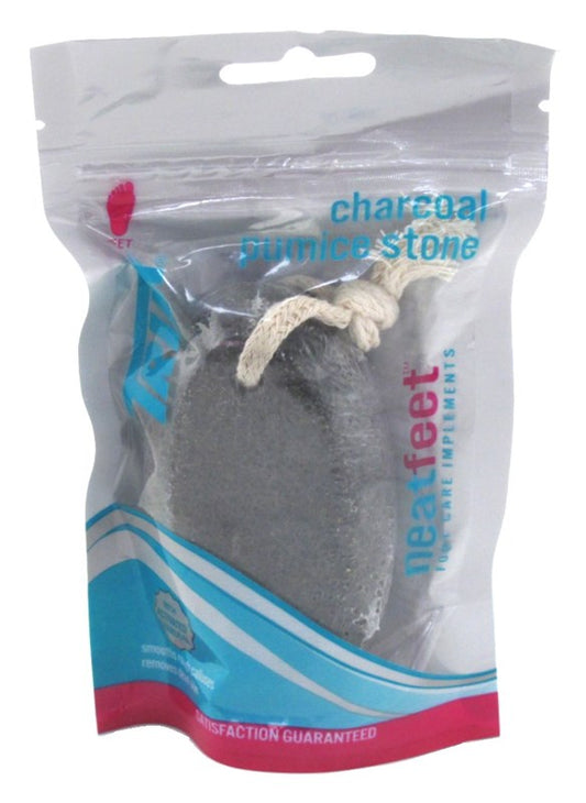 Trim Neat Feet Pumice Stone Charcoal ( (1PC))