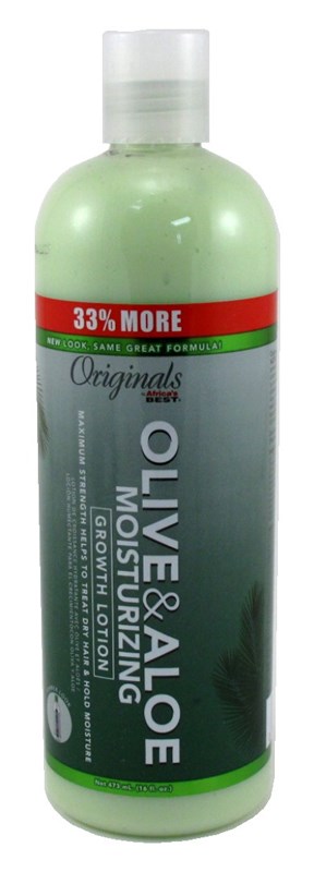 Africas Best Orig Olive & Aloe Growth Lotion 16oz Bonus