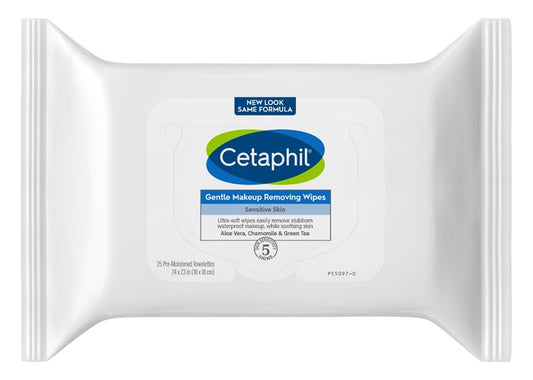 Cetaphil Gentle Makeup Removing Wipes 25 Count