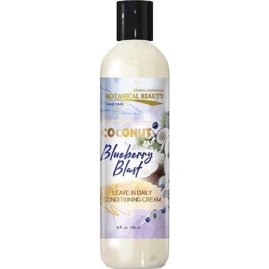 Botanical Beauty Cond Cream Leave-In Coconut Blueberry 8oz