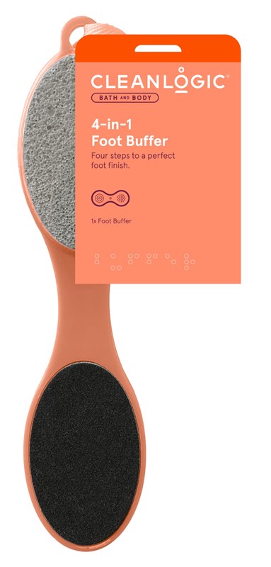 Clean Logic 4-In-1 Foot Buffer (1PC)