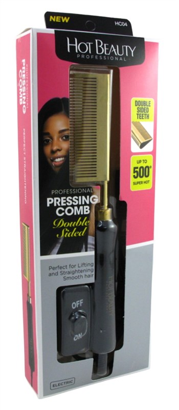 Hot Beauty Pressing Comb Double Sided Teeth