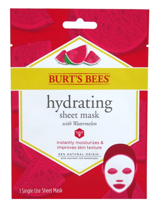 Burts Bees Sheet Mask Hydrating Watermelon (1PC)