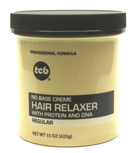 Tcb Hair Relaxer No Base Creme 15oz Regular Jar