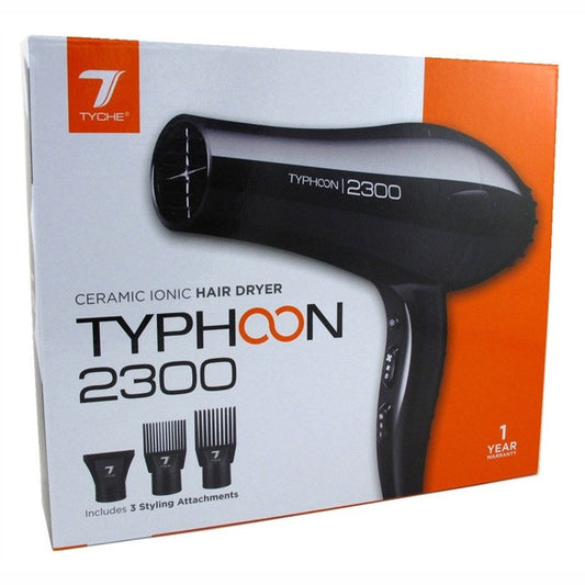 Tyche Typhoon 2300 Dryer Ceramic Ionic Black