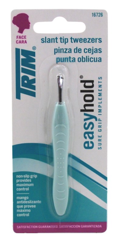 Trim Easy Hold Slant Tip Tweezers (1PC)