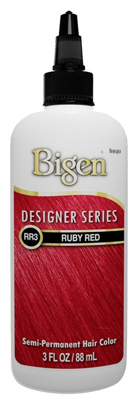 Bigen Semi-Permanent Haircolor #Rr3 Ruby Red 3oz