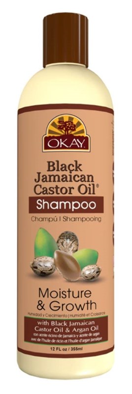 Okay Shampoo 12oz Black Jamaican Castor Oil