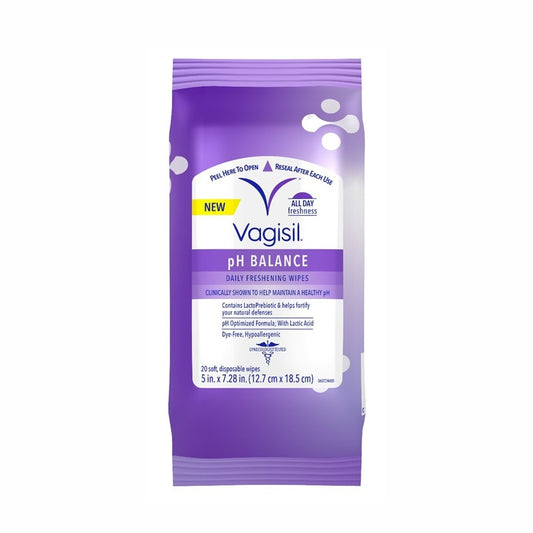 Vagisil Daily Freshening Wipes 20 Count ( (1PC))