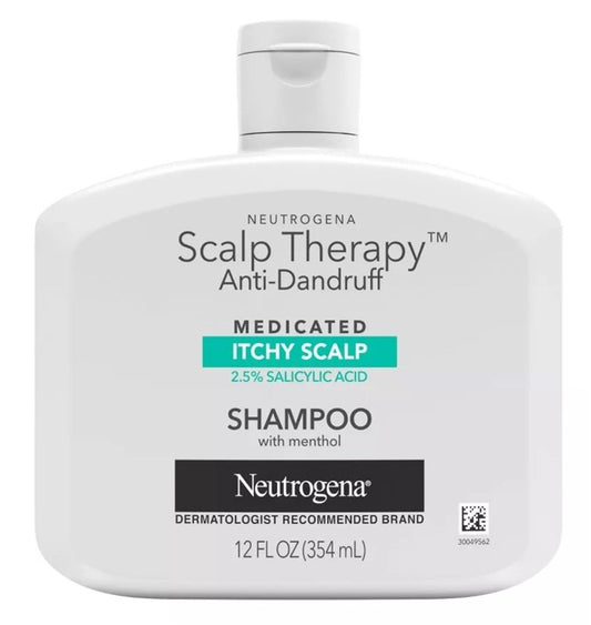 Neutrogena Shampoo Scalp Therapy Itchy Scalp 12oz