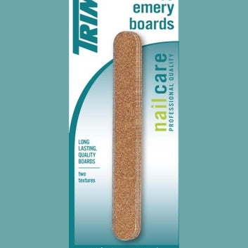 Trim Nail Care Emery Boards Regular 10 Count 4.5Inch (1PC)