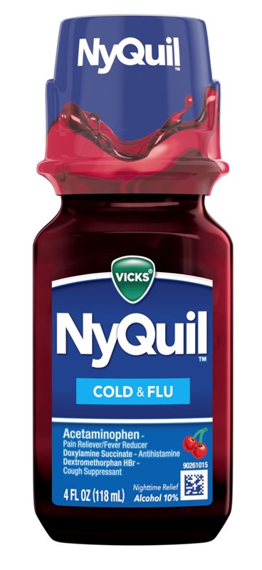 Vicks Nyquil Cold & Flu 4oz .