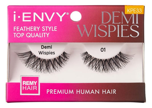 Kiss I Envy Demi Wispies 01 Feathery Style Lashes