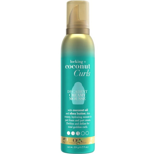 Ogx Coconut Curls Decadent Creamy Mousse 7.9oz